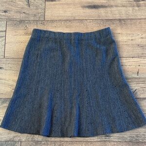 Rare Coco Lores German Boutique Skirt Boiled Wool Artisan Minimalist | Size 6